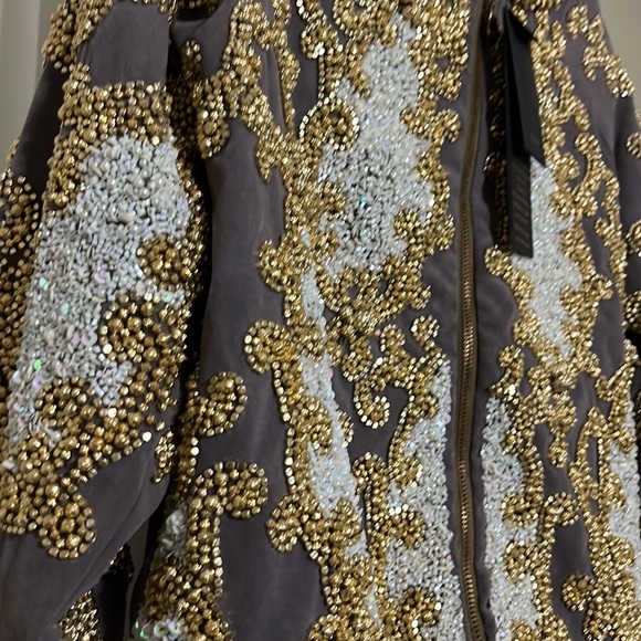 Embellished Bomber Jacket 💣 - Picture 3 of 4